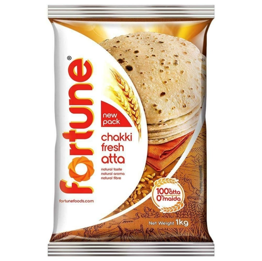 Fortune Chakki Fresh Atta,1 kg